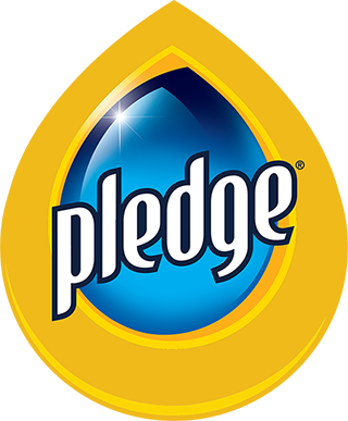 The original yellow Pledge logo.